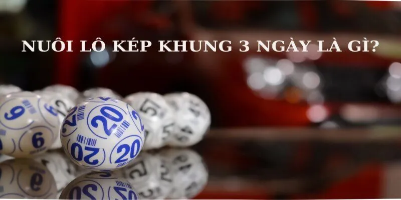 Hiểu thế nào về cách nuôi lô kép khung 3 ngày bất bại